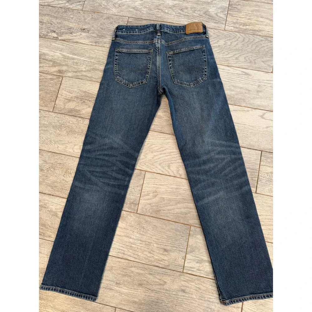 American Eagle Flex‎ Straight Leg Jeans 29x34 Mens NWOT Stretch Denim 29 x 34